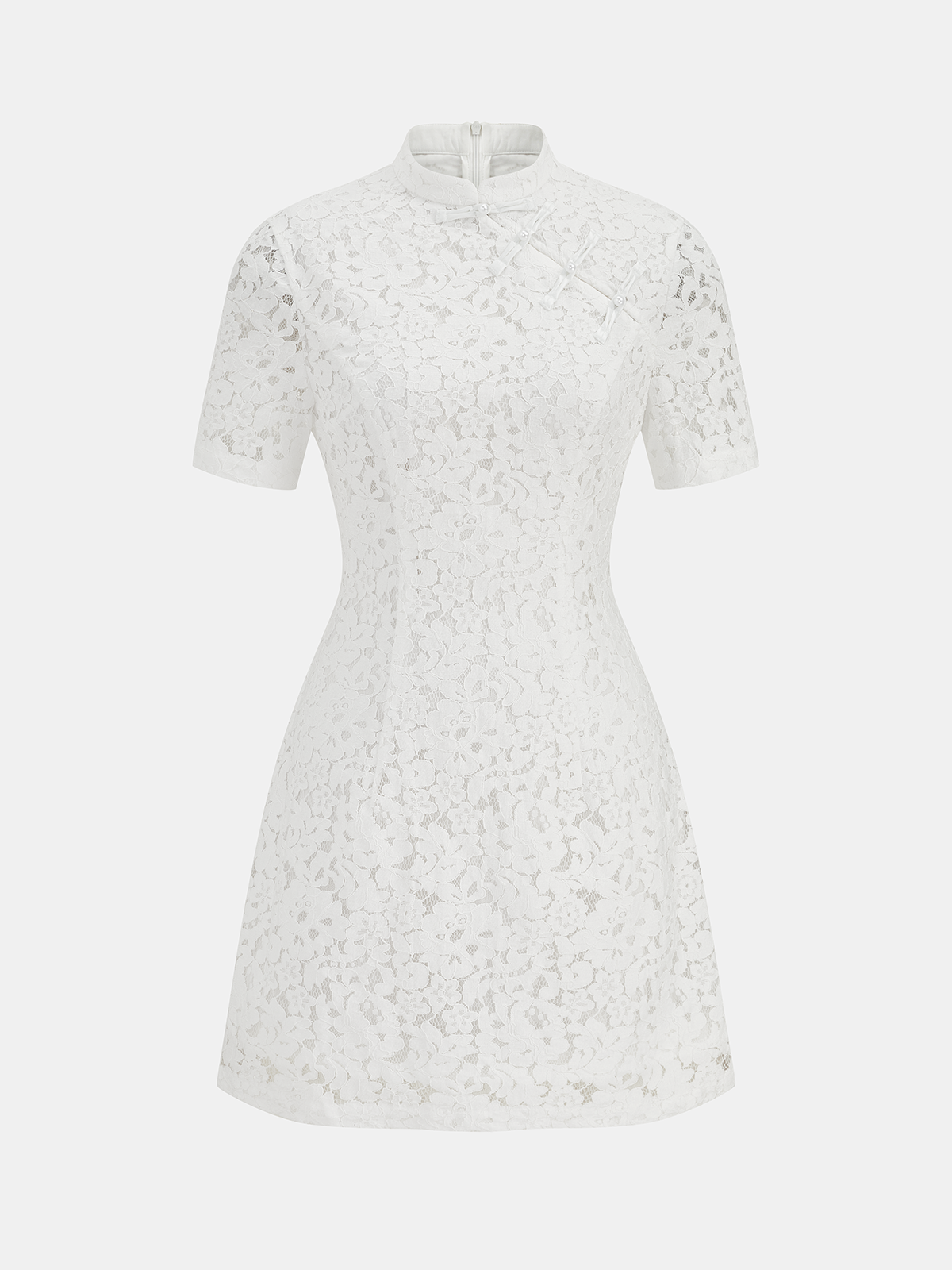 Sukienka z krótkim rękawem w stylu Cheongsam