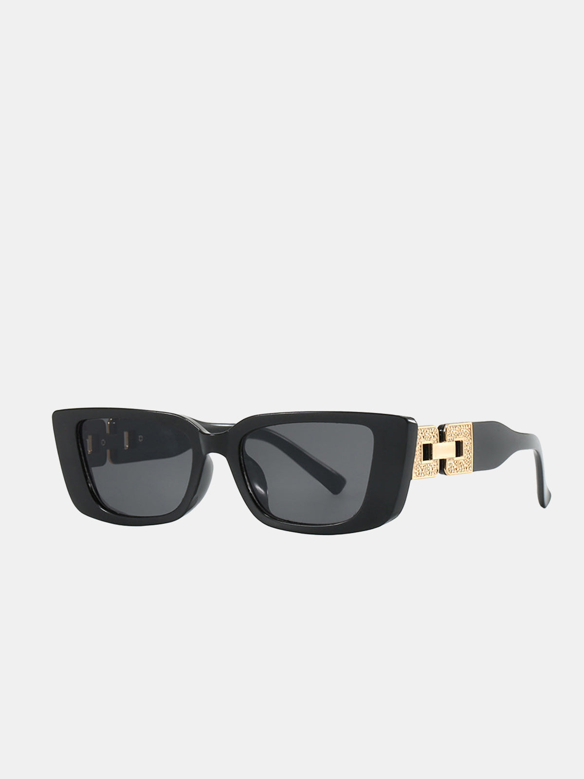 Okulary przeciwsłoneczne Metal Decor Cat-Eye