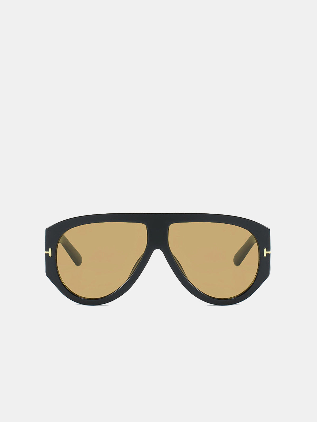 Trendy Przesadzone Okulary Przeciwsłoneczne w Kształcie Tarczy