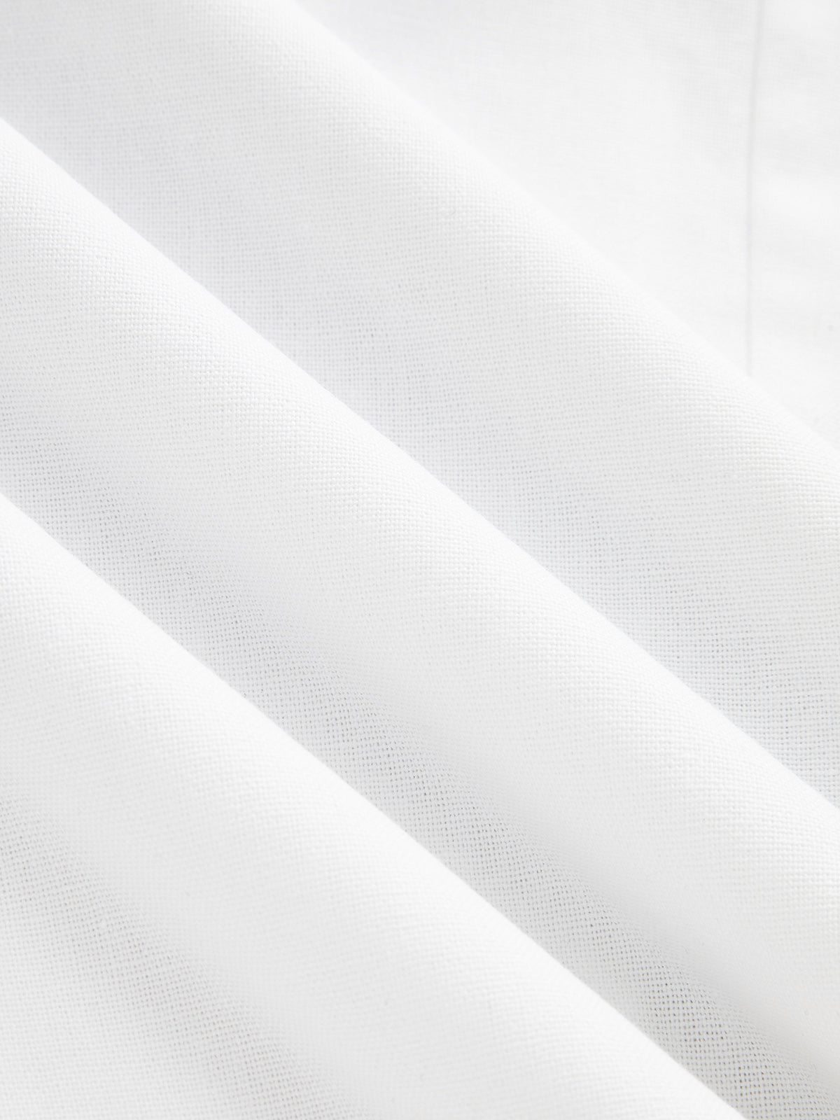 Spódnica midi z bawełny i lnu z twistem