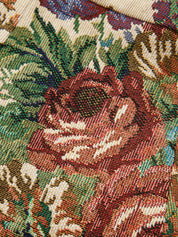 Kwiatowe Szorty Jacquard w Talii Średniej