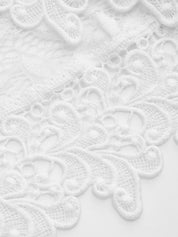 Sukienka Satynowa z Cami i Koronkowa Kamizelka - Zestaw Dwuczęściowy