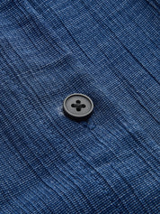 Top i spodnie z wiązaniem w pasie z imitacji denimu