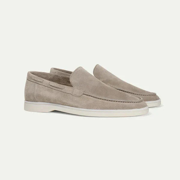 Loafers z zamszu