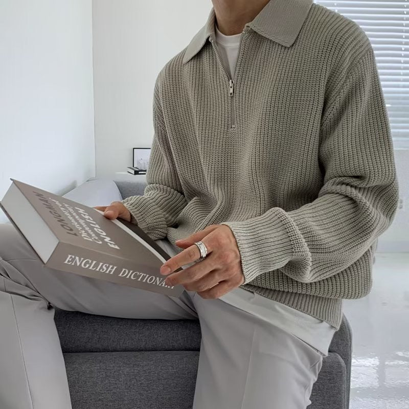 Sweter z zamkiem Monaco