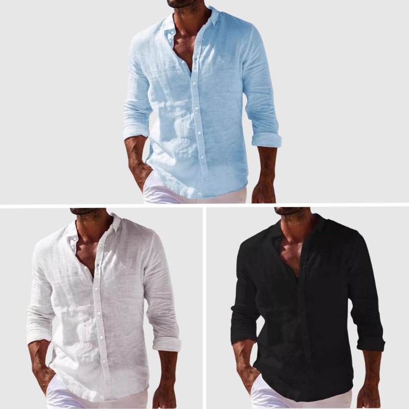 Elegancka Koszula Lniania