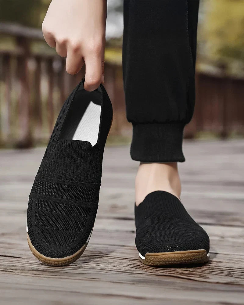 Eleganckie dzianinowe buty