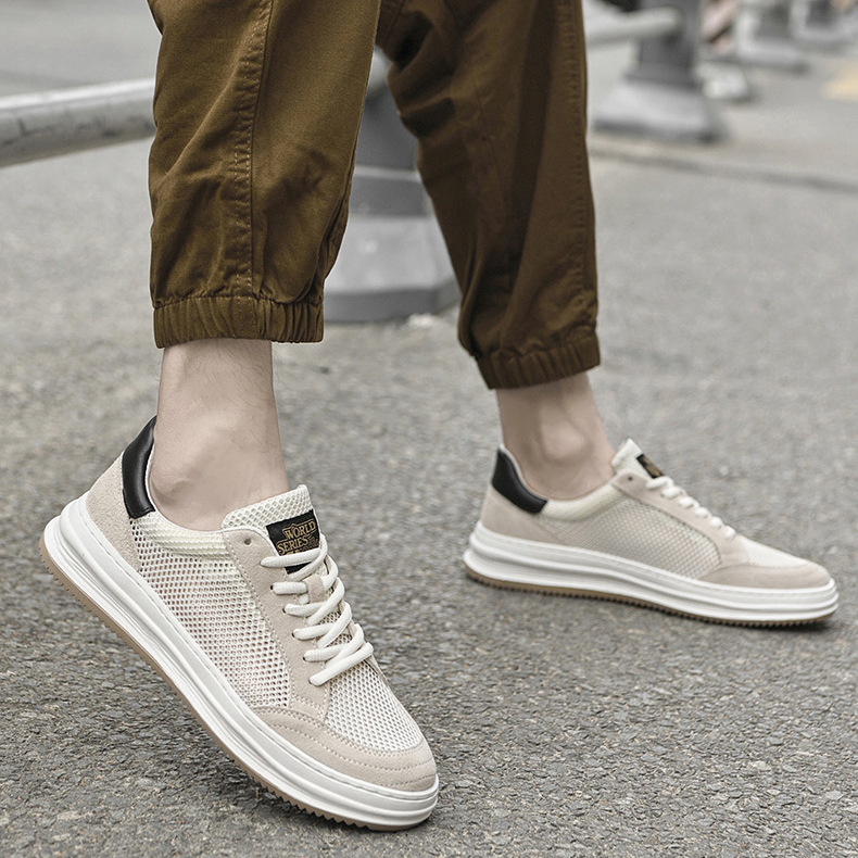 Eleganckie sneakersy z siateczki