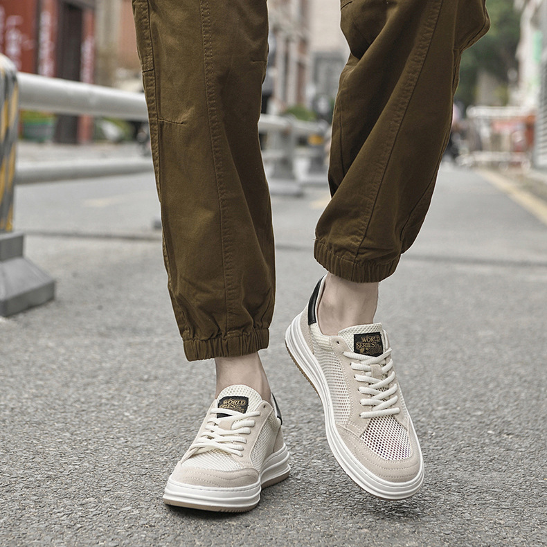 Eleganckie sneakersy z siateczki