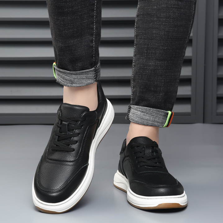 Skórzane sneakers