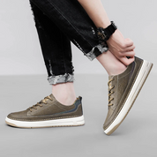 Klasyczne skórzane sneakersy