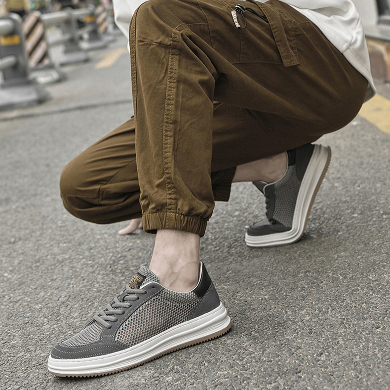Eleganckie sneakersy z siateczki