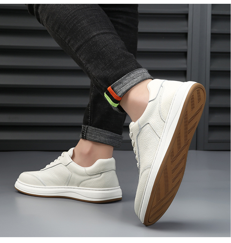 Skórzane sneakers