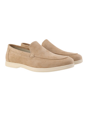 Loafers Givalli z zamszu
