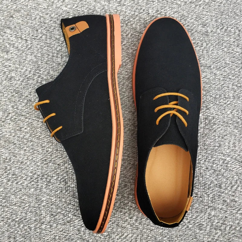 Oxford Suede Buty Biznesowe