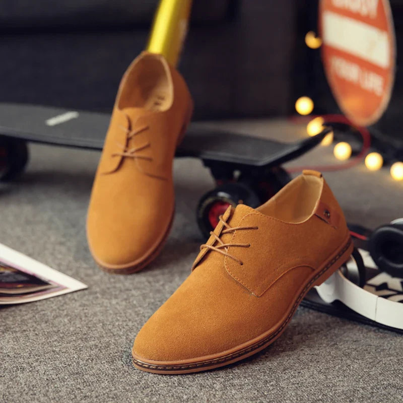 Oxford Suede Buty Biznesowe