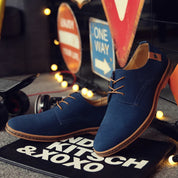 Oxford Suede Buty Biznesowe