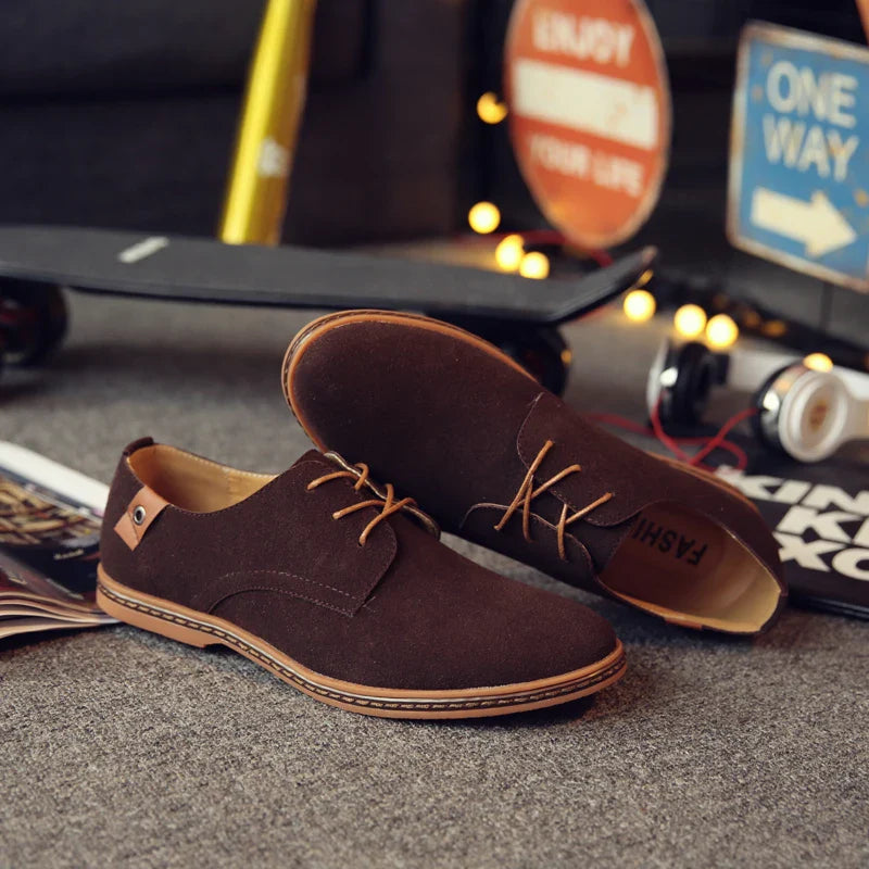 Oxford Suede Buty Biznesowe