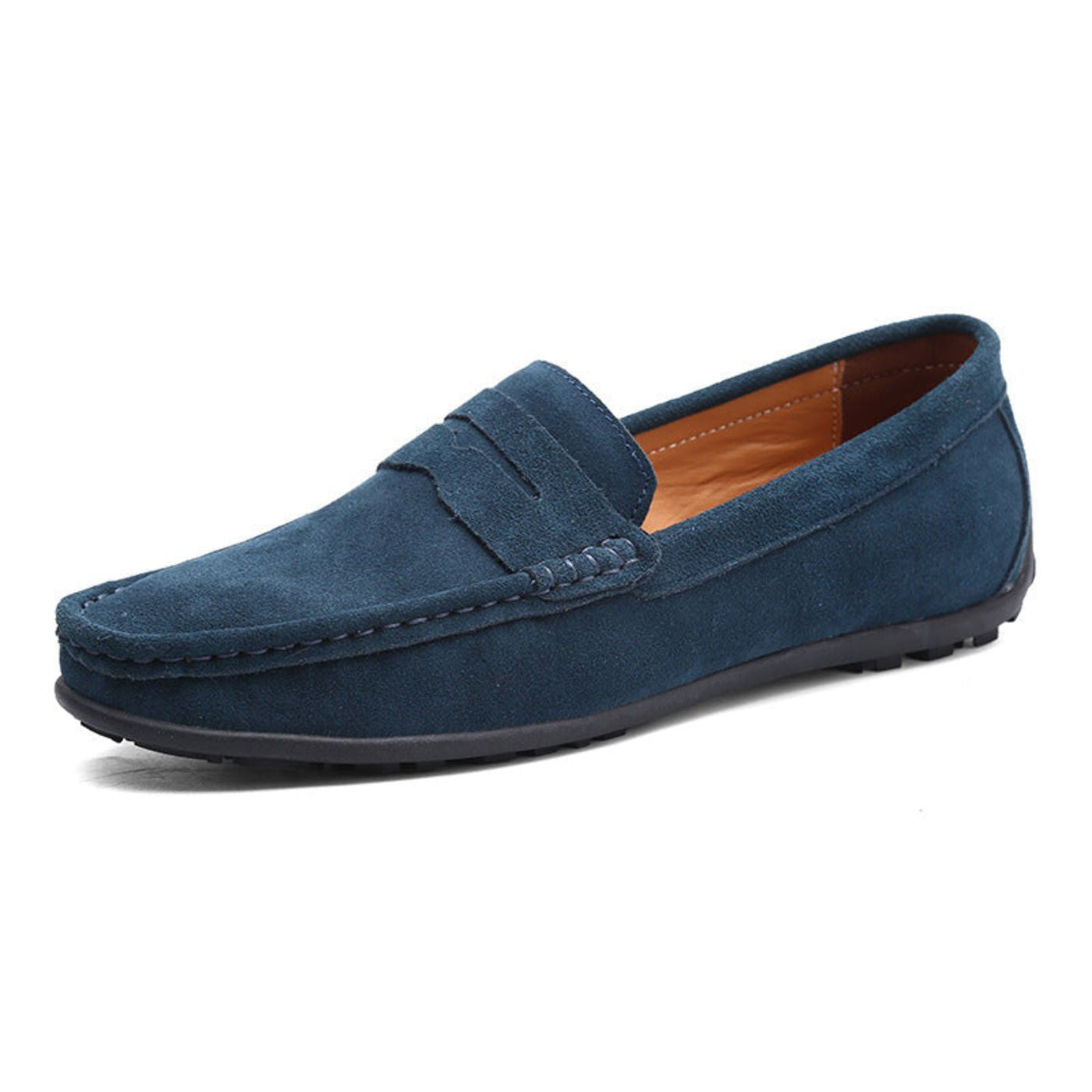 Miękkie zamszowe loafersy