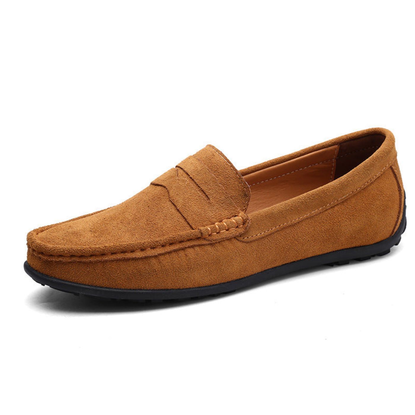 Miękkie zamszowe loafersy
