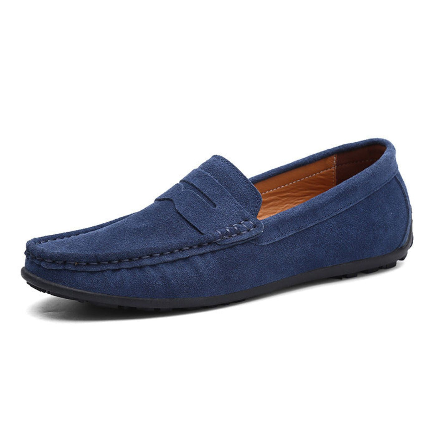 Miękkie zamszowe loafersy