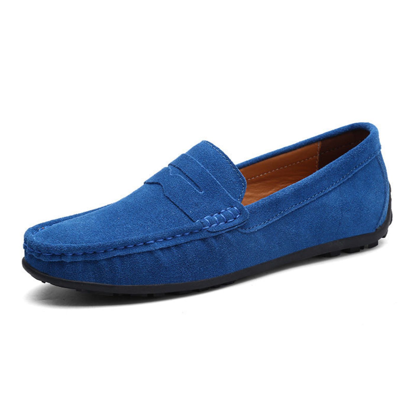 Miękkie zamszowe loafersy