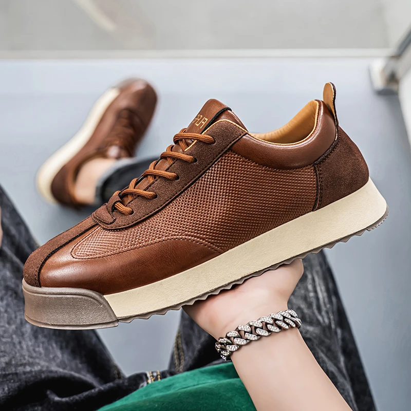 Włoskie skórzane buty