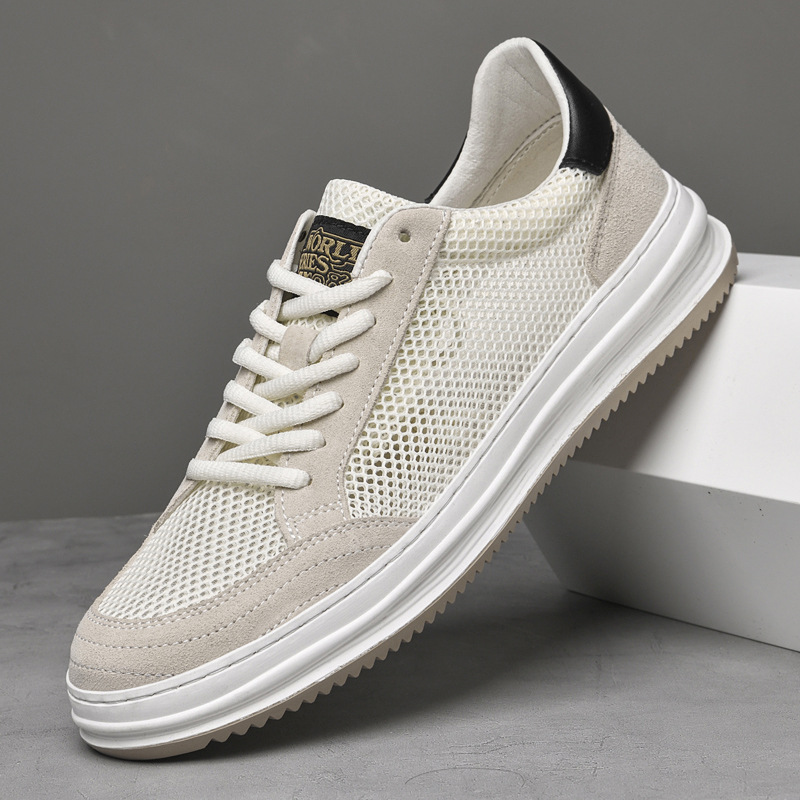 Eleganckie sneakersy z siateczki
