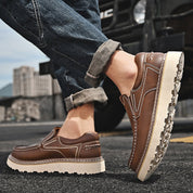 Eleganckie Skórzane Buty