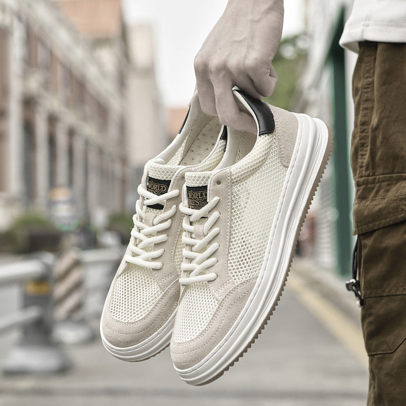 Eleganckie sneakersy z siateczki