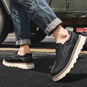 Eleganckie Skórzane Buty