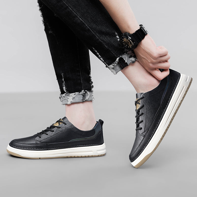 Klasyczne skórzane sneakersy