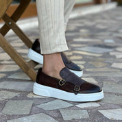 Skórzane Mokasyny Slip-On