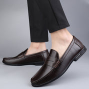 Eleganckie Premium Skórzane Loafers