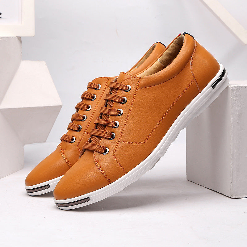 Eleganckie Skórzane Buty