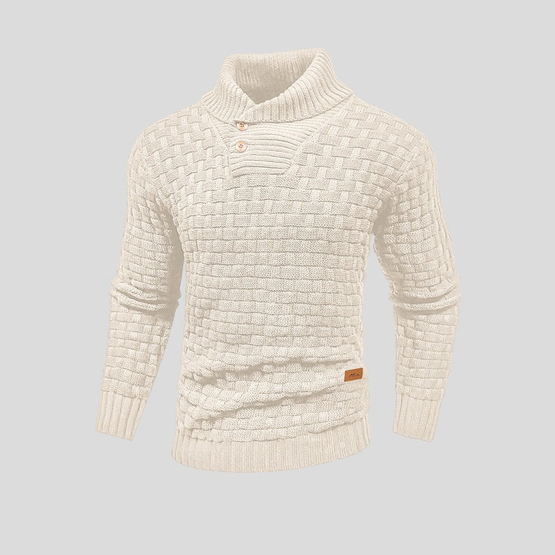 Elegancki Męski Pulower