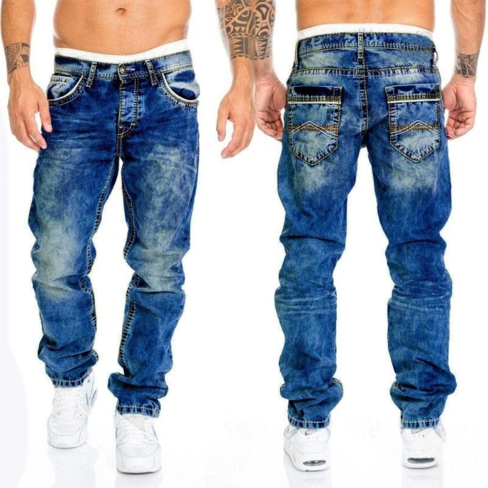 Spodnie motocyklowe z denimu