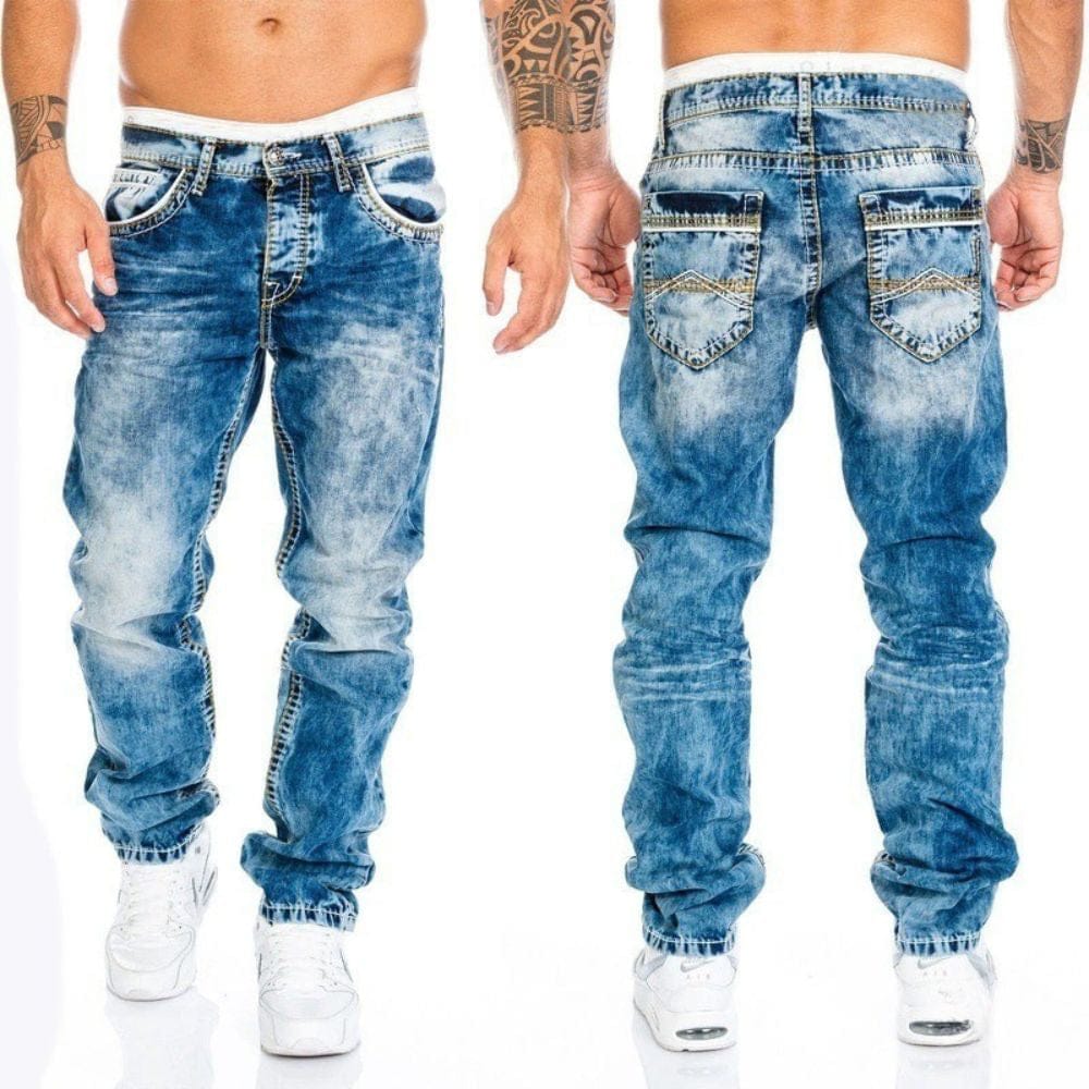 Spodnie motocyklowe z denimu