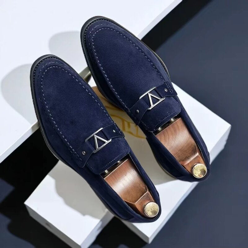 Verona chique zamszowe loafersy