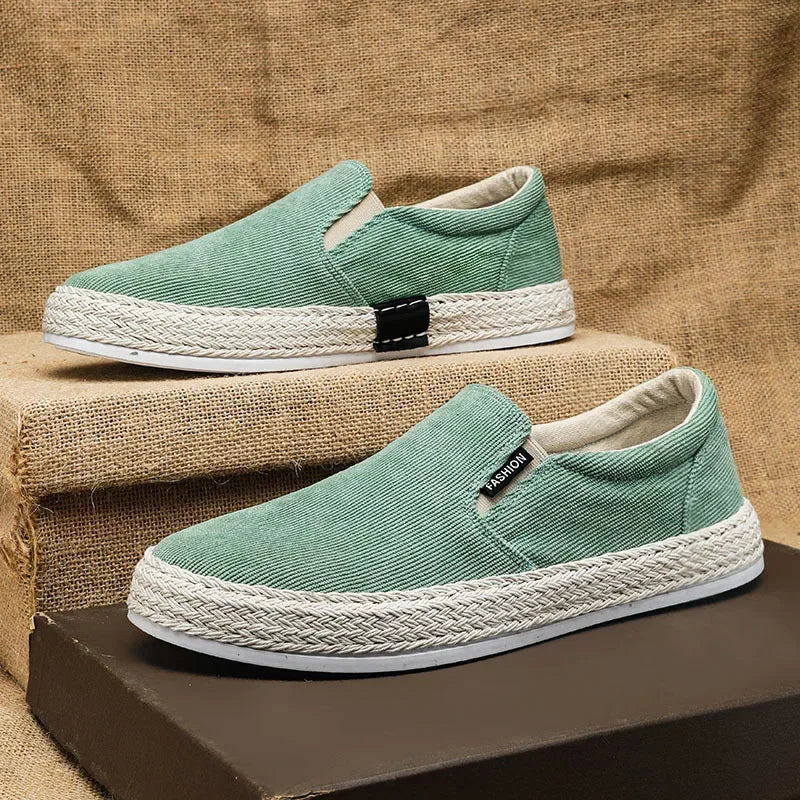Oddychające buty z płótna