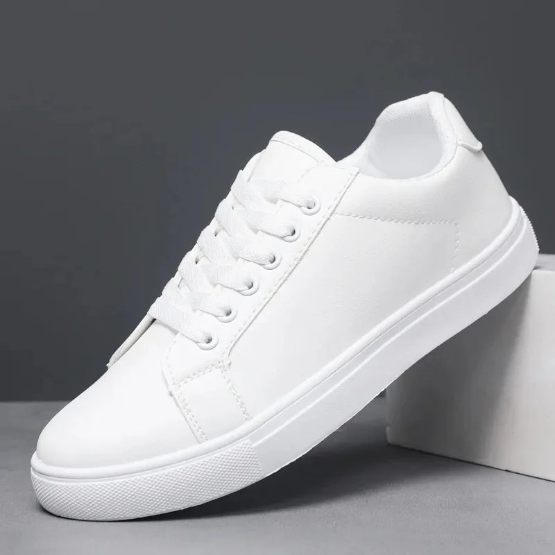 Eleganckie Skórzane Sneakersy