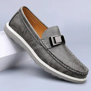 Luksusowe skórzane loafersy