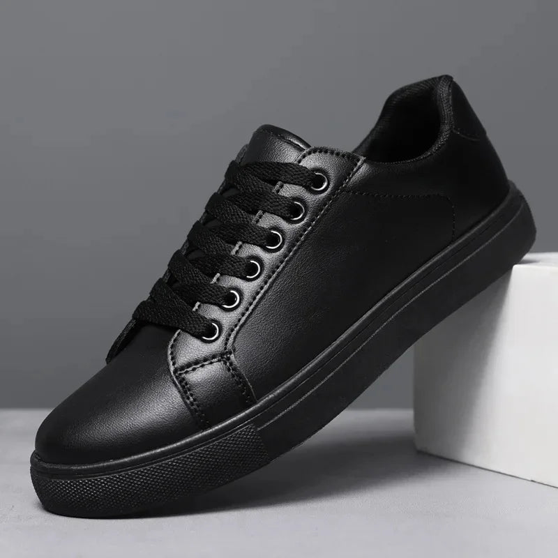 Eleganckie Skórzane Sneakersy