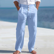 Linen letnie spodnie