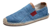 Eleganckie oddychające espadryle