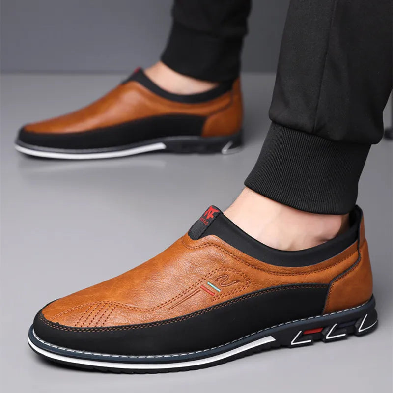 Skórzane buty biznesowe