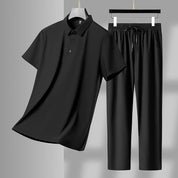 Oddychający letni zestaw polo