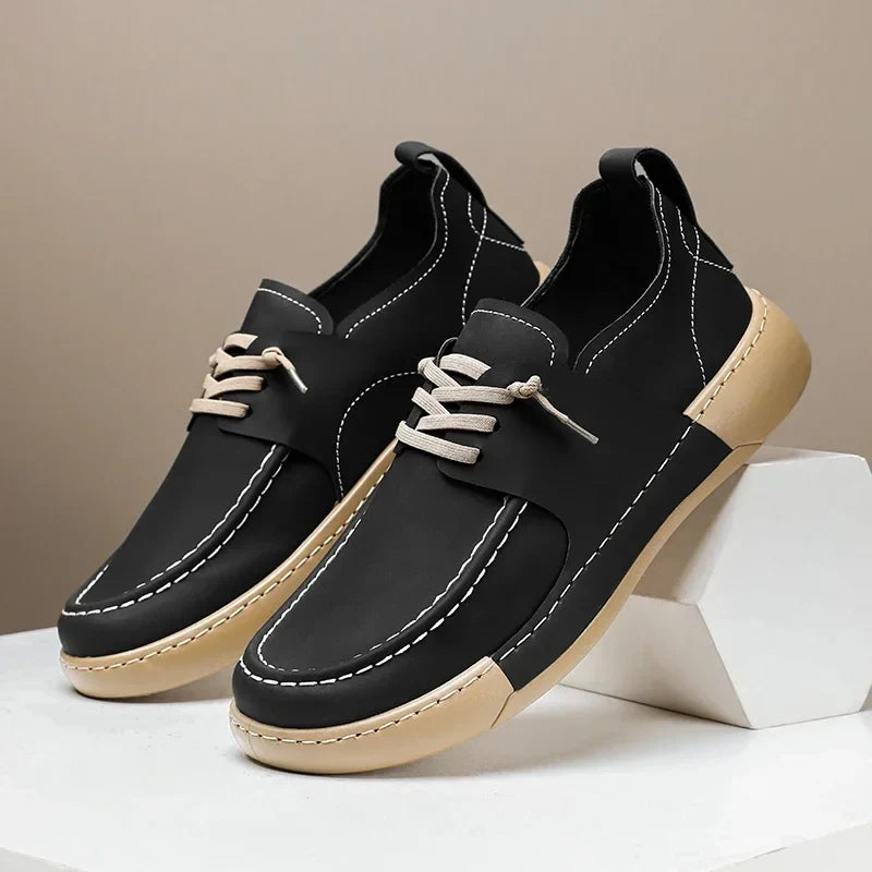 Klasyczne Włoskie Skórzane Sneakersy