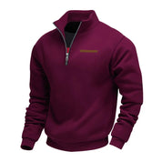 Casual Fleece Zip Sweater
