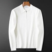 Elegancki Męski Sweter na Zamek